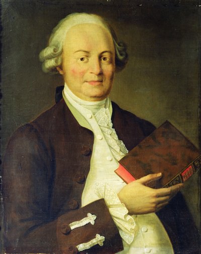 Portrait of Vasili K. Trediakovsky by Russian School